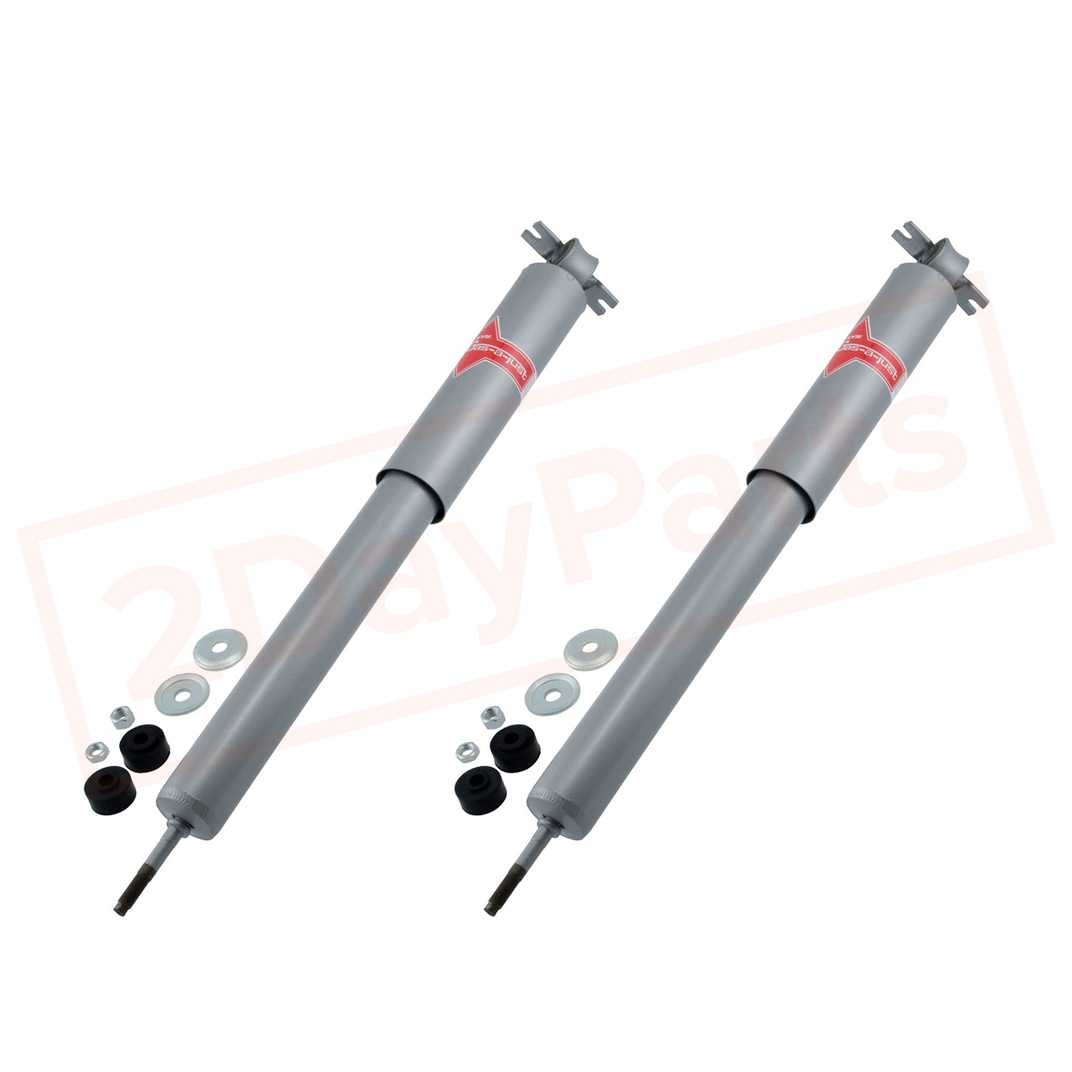 Image Kit 2 of KYB Gas-A-Just Monotube Shocks Rear for 1970-1981 Pontiac Firebird part in Shocks & Struts category