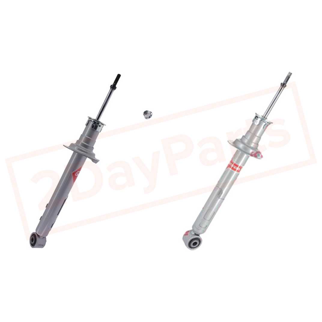 Image Kit 2 of KYB Gas-A-Just Monotube Strut Front for 2006-2013 Lexus IS250 RWD part in Shocks & Struts category