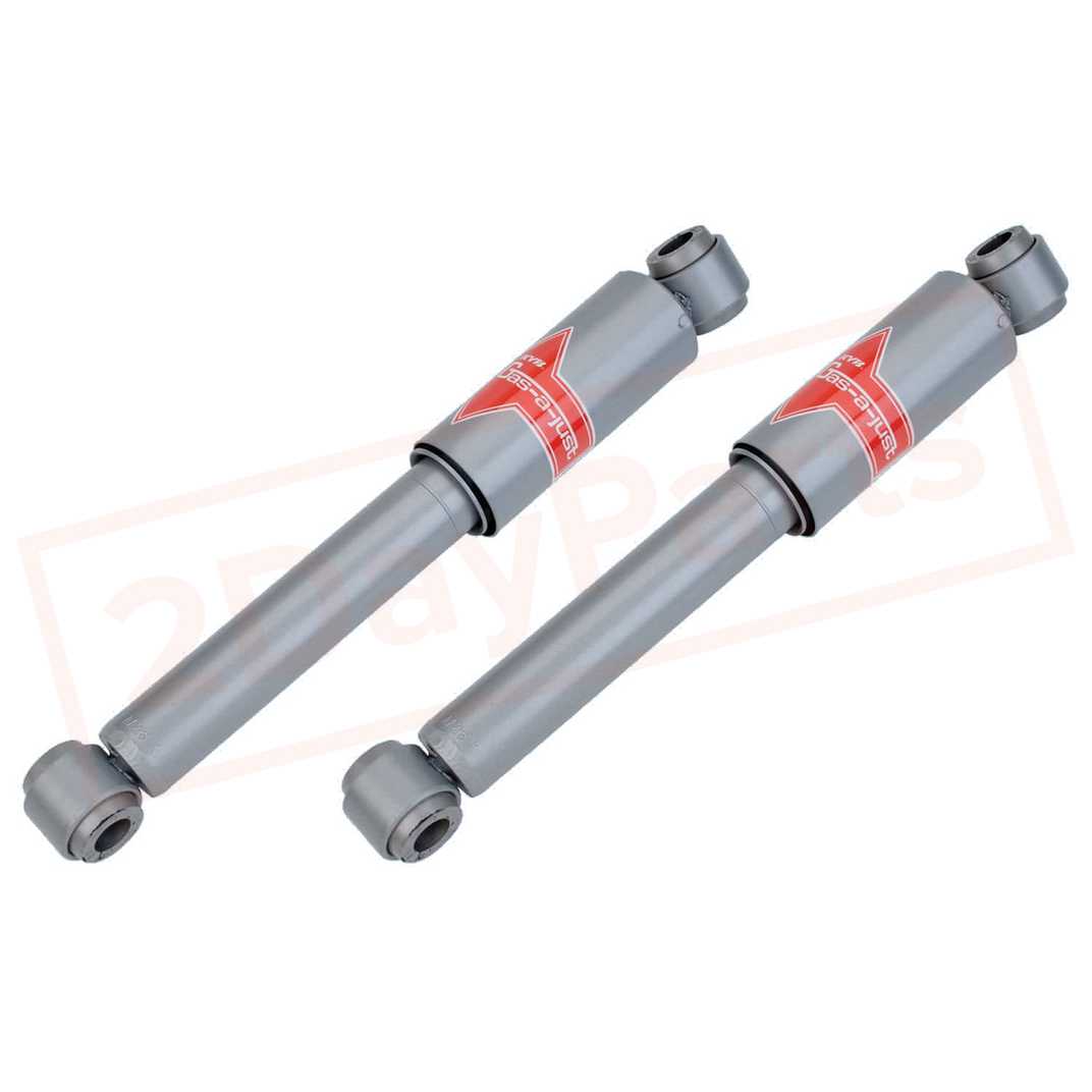 Image KYB Kit 2 Rear Shocks GAS-A-JUST for DODGE Colt 1977-80 part in Shocks & Struts category