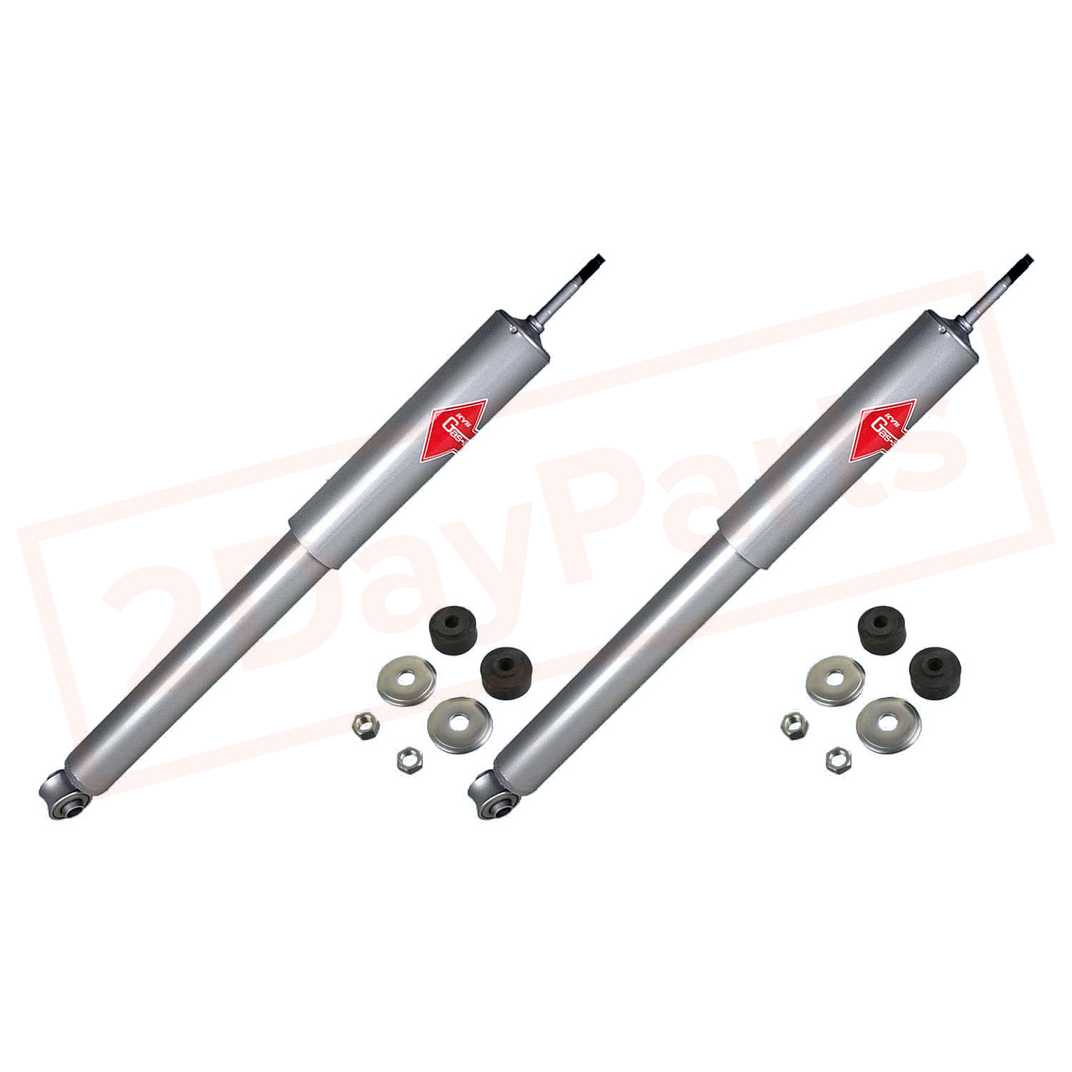 Image KYB Kit 2 Rear Shocks GAS-A-JUST for FORD Mustang 1987-89 part in Shocks & Struts category