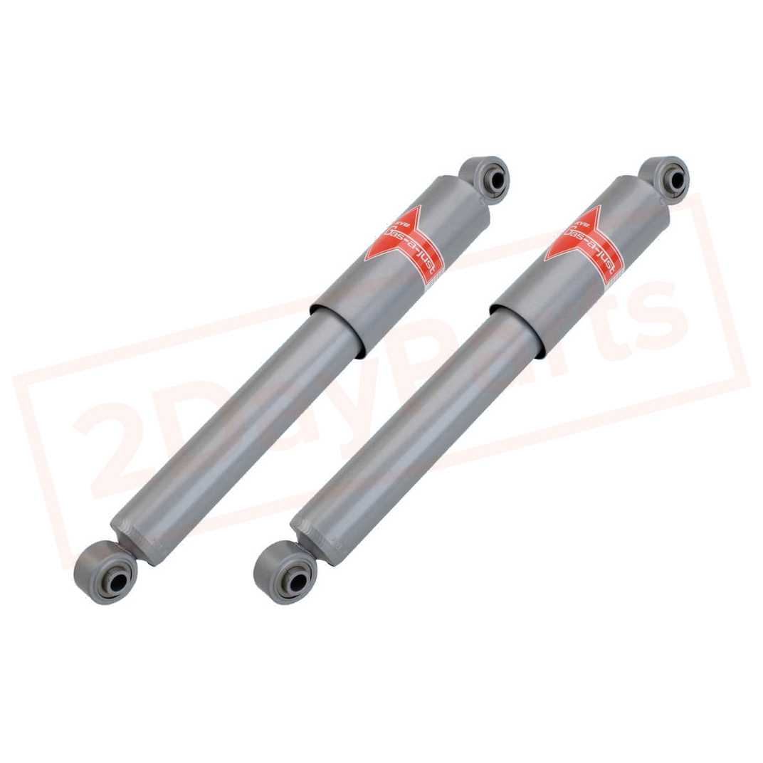 Image KYB Kit 2 Rear Shocks GAS-A-JUST for VOLKSWAGEN Thing 1973-75 part in Shocks & Struts category