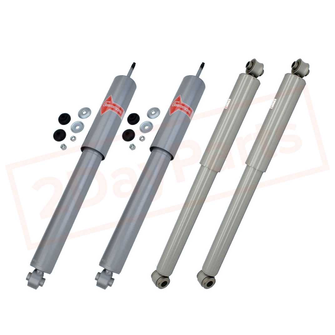 Image KYB Kit 4 Front&Rear Shocks GAS-A-JUST for PLYMOUTH Fury 1962-64 part in Shocks & Struts category