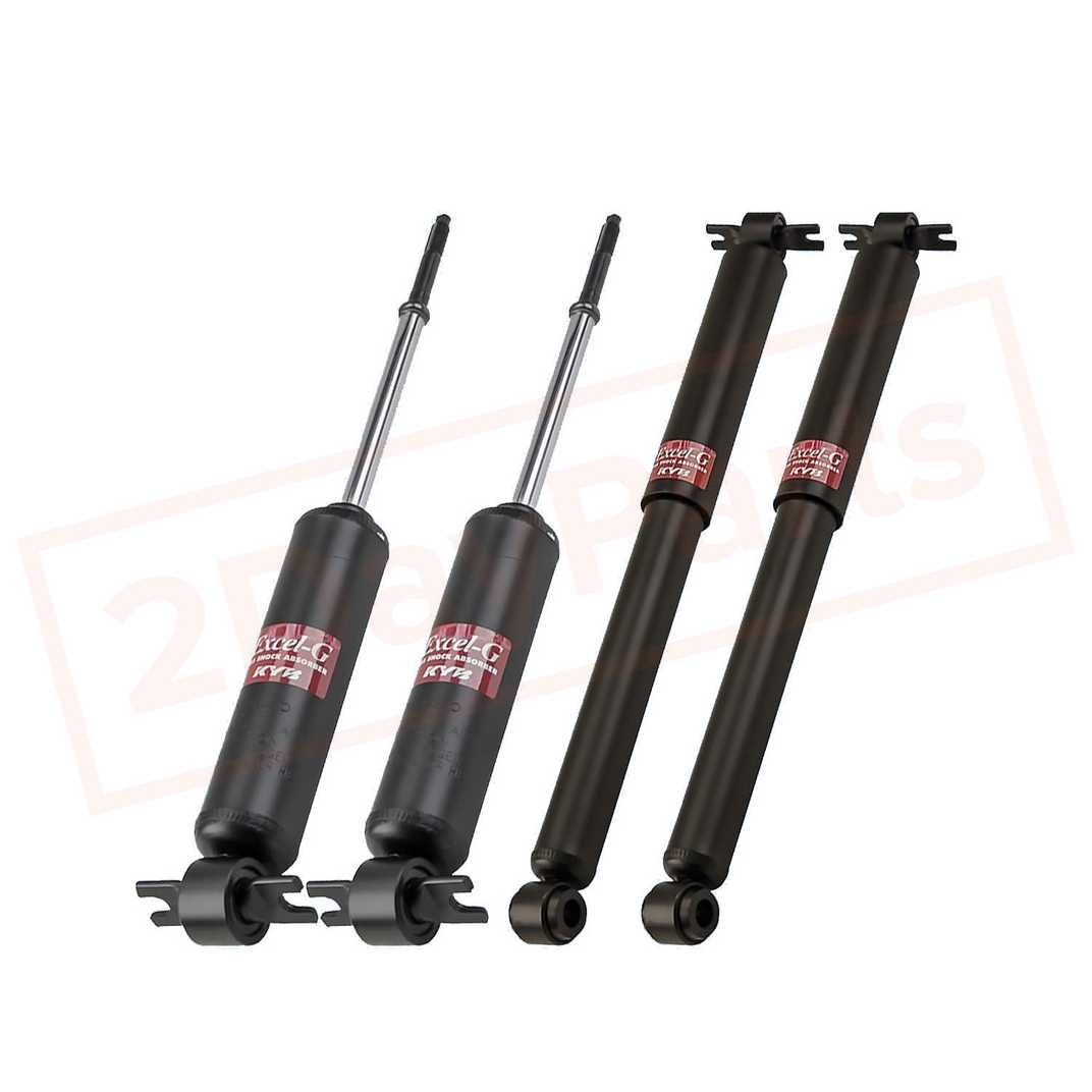 Image KYB Kit 4 Shocks Front Rear for CHEVROLET Del Ray 1958 GR-2/EXCEL-G Gas Charged part in Shocks & Struts category