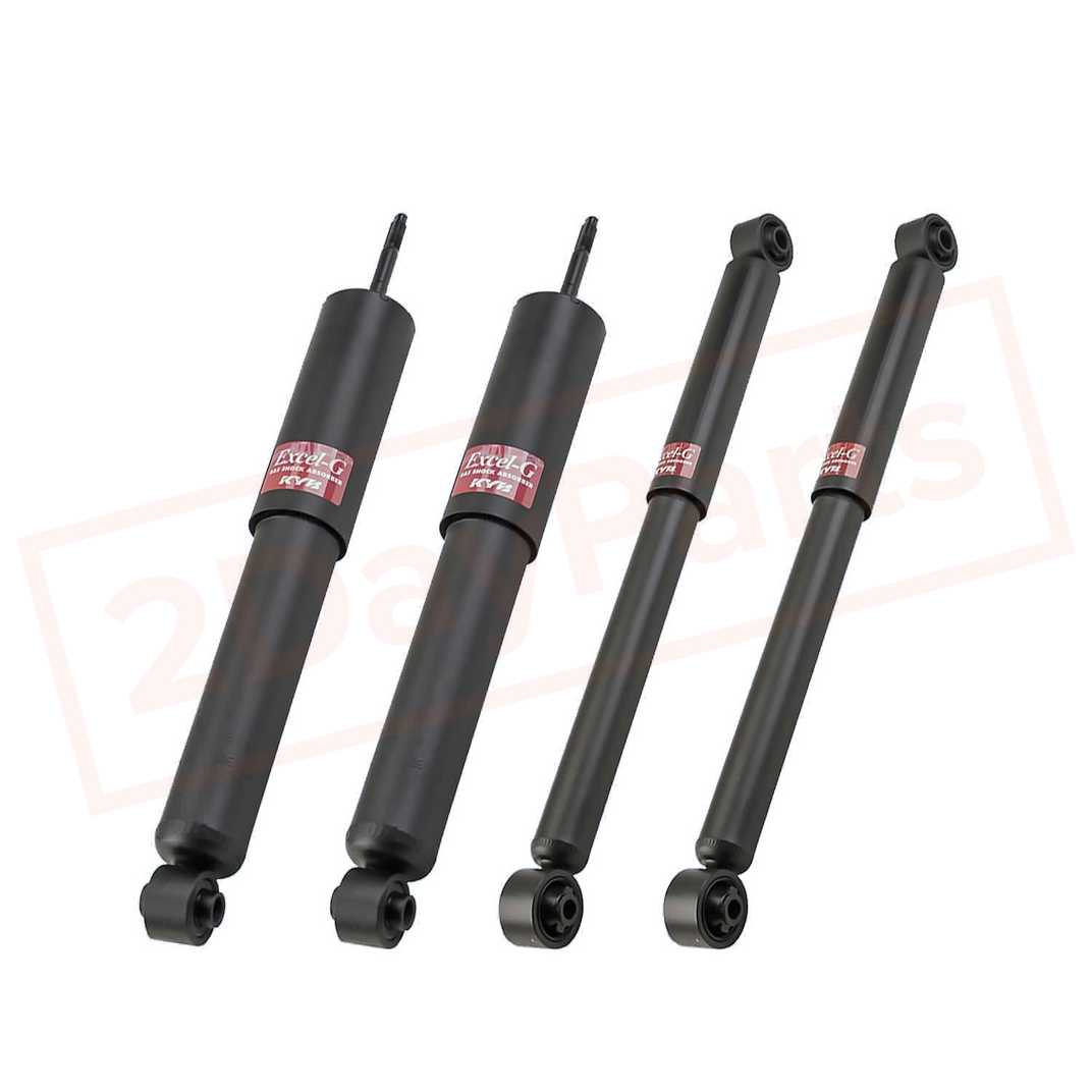 Image KYB Kit 4 Shocks Front Rear for DODGE Durango 1998-03 GR-2/EXCEL-G Gas Charged 4WD part in Shocks & Struts category