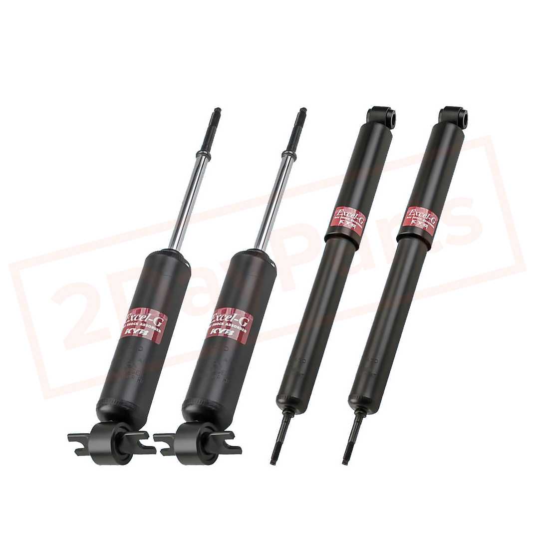 Image KYB Kit 4 Shocks Front Rear for FORD Custom 1964 GR-2/EXCEL-G Gas Charged part in Shocks & Struts category