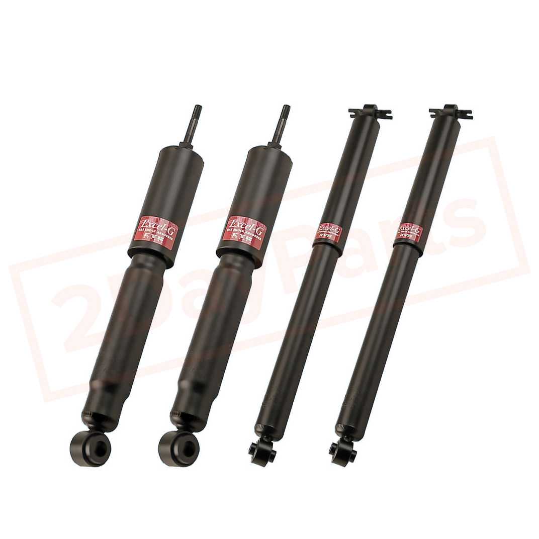 Image KYB Kit 4 Shocks Front Rear for FORD Explorer 1991-94 GR-2/EXCEL-G Gas Charged part in Shocks & Struts category