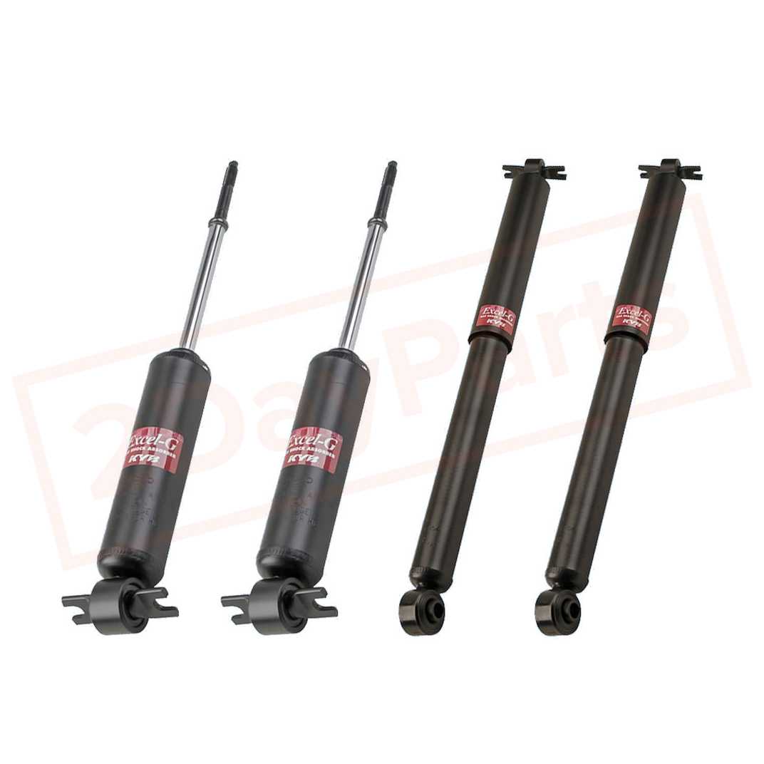 Image KYB Kit 4 Shocks Front Rear for Ford Explorer 95-00 GR-2/EXCEL-G Gas Charged 4WD part in Shocks & Struts category