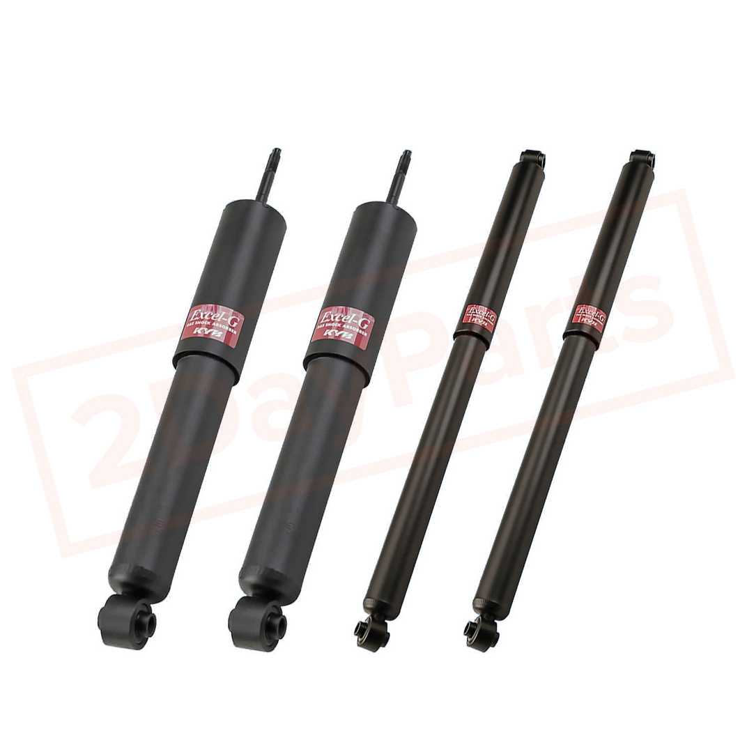Image KYB Kit 4 Shocks Front Rear for FORD F100, F150 4WD 1980-89 GR-2/EXCEL-G part in Shocks & Struts category