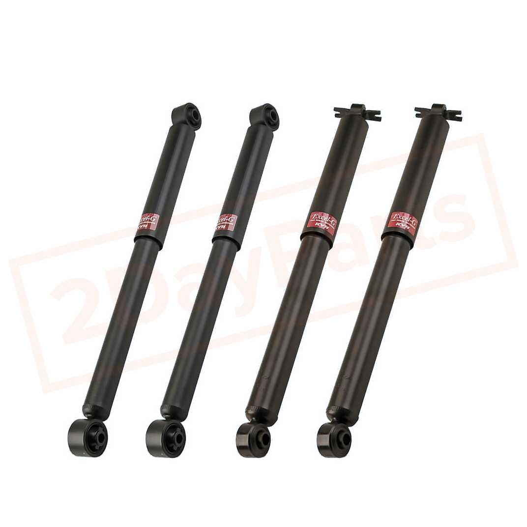 Image KYB Kit 4 Shocks Front Rear for GMC Jimmy 1994-05 GR-2/EXCEL-G Gas Charged part in Shocks & Struts category