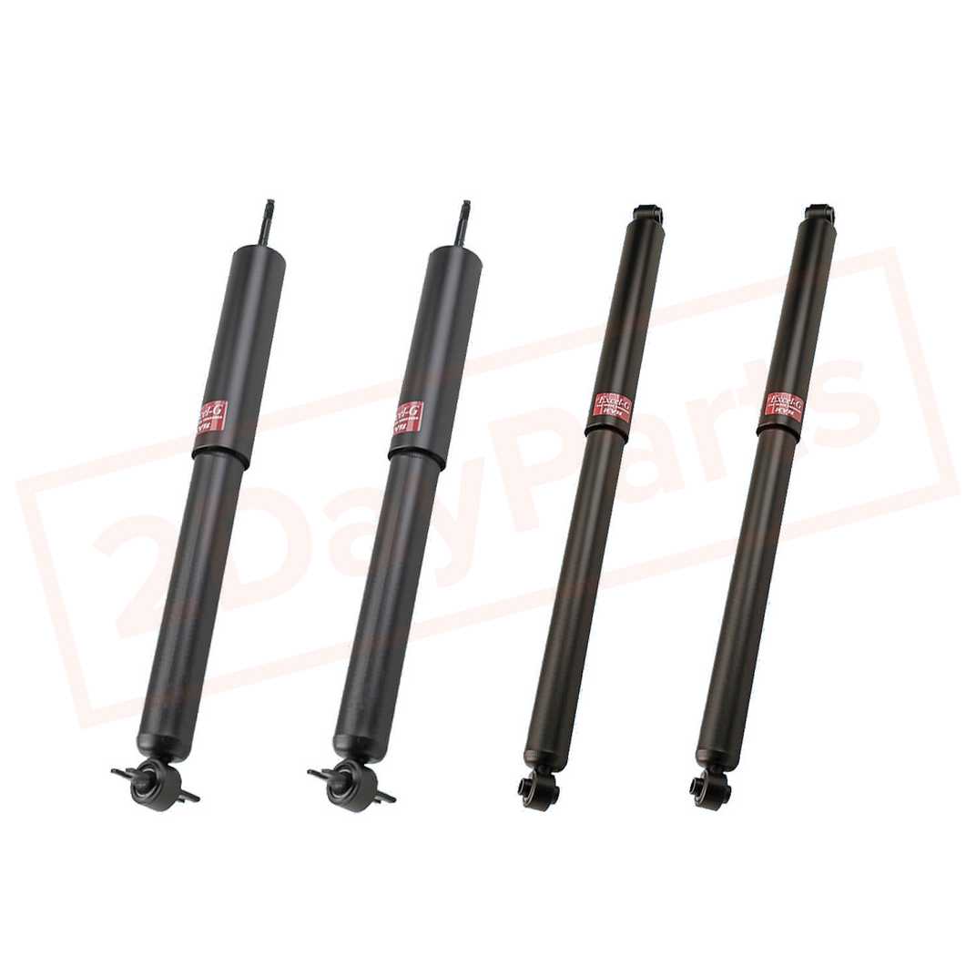 Image KYB Kit 4 Shocks Front Rear for JEEP Grand Cherokee 1992-98 GR-2/EXCEL-G part in Shocks & Struts category
