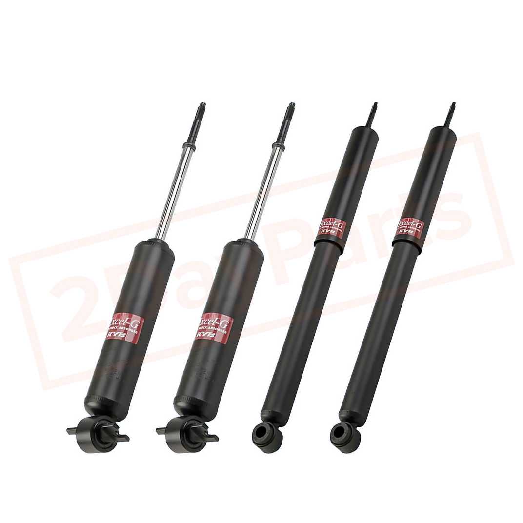 Image KYB Kit 4 Shocks Front Rear for MERCURY Grand Marquis 1983-99 GR-2/EXCEL-G part in Shocks & Struts category