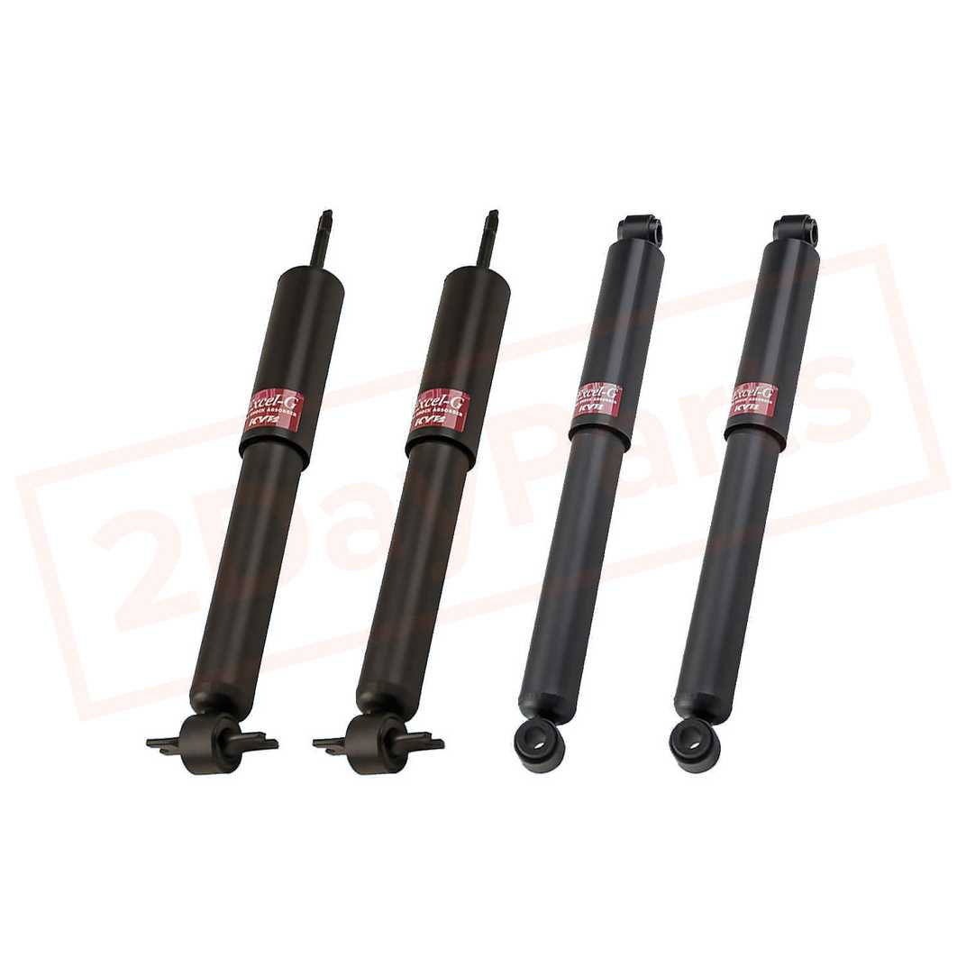 Image KYB Kit 4 Shocks Front Rear for TOYOTA Tacoma 2WD 1995-98 GR-2/EXCEL-G part in Shocks & Struts category