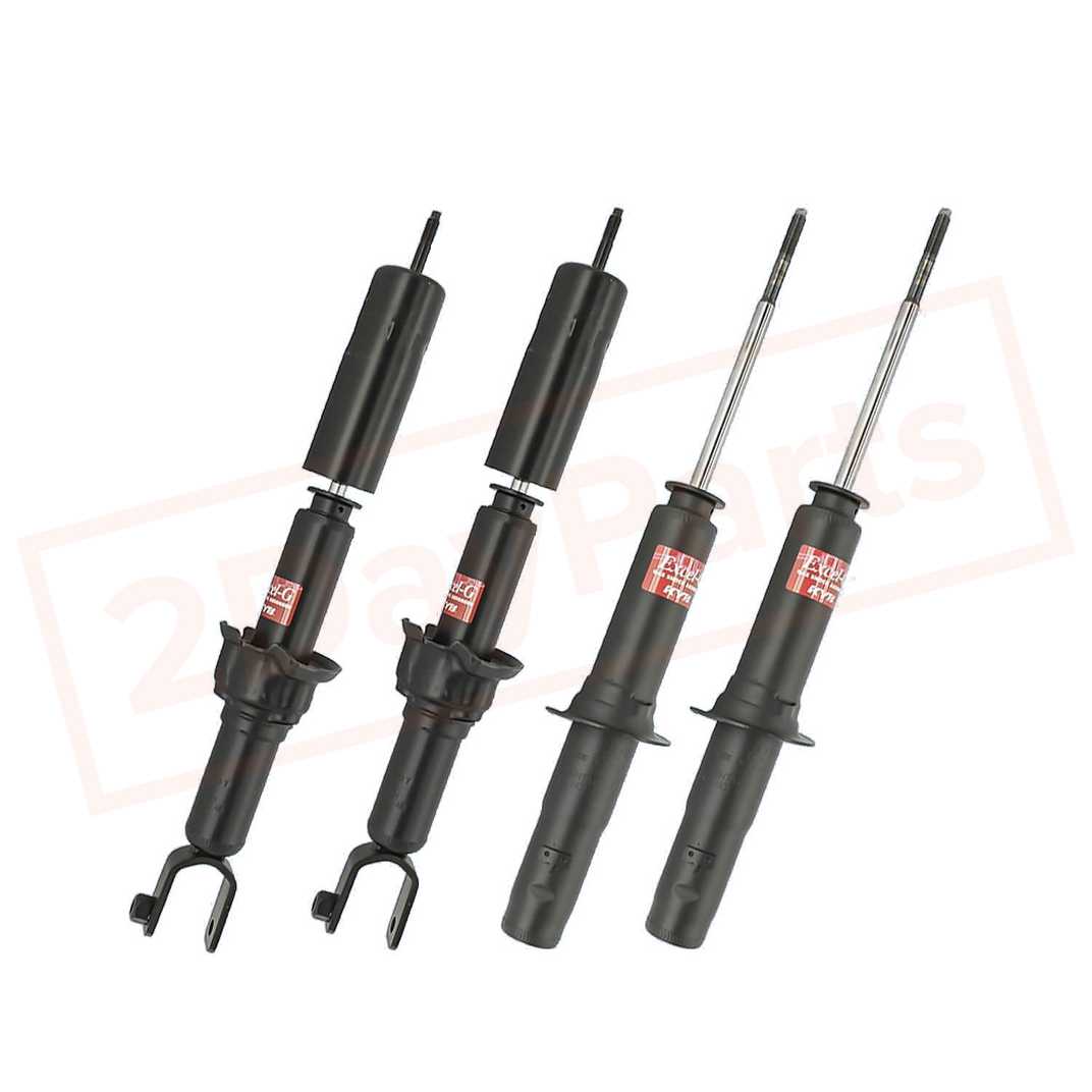 Image KYB Kit 4 Struts Front Rear for HONDA Civic 1996-00 GR-2/EXCEL-G Gas Charged part in Shocks & Struts category