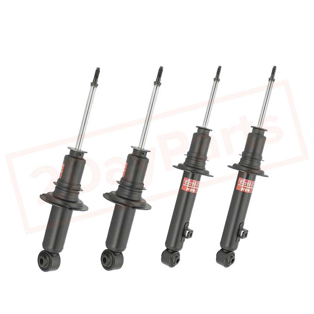 Image KYB Kit 4 Struts Front Rear for MAZDA Miata 1990-97 GR-2/EXCEL-G Gas Charged part in Shocks & Struts category