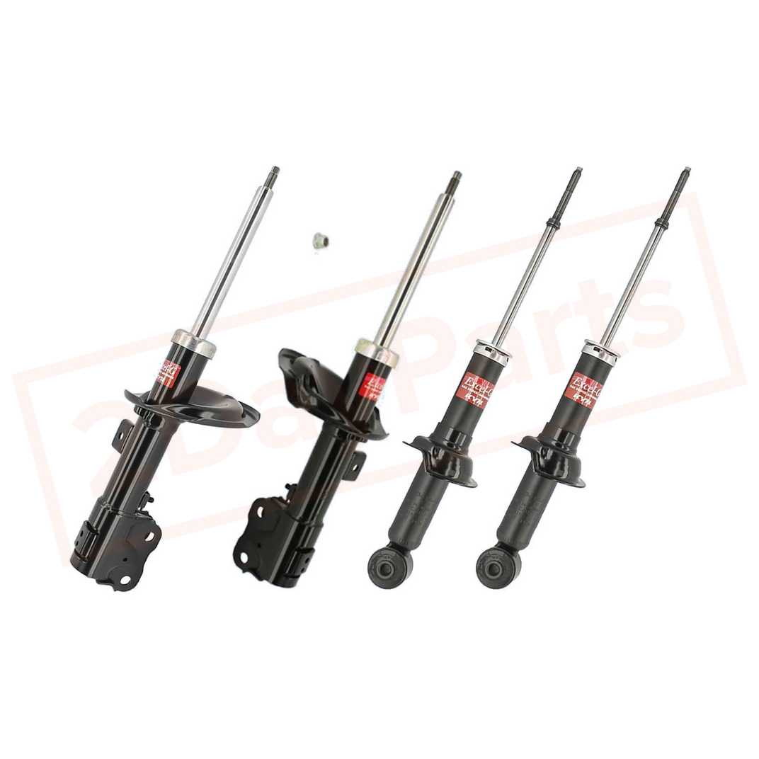 Image KYB Kit 4 Struts Front Rear for MITSUBISHI Lancer 08-10 GR-2/EXCEL-G part in Shocks & Struts category