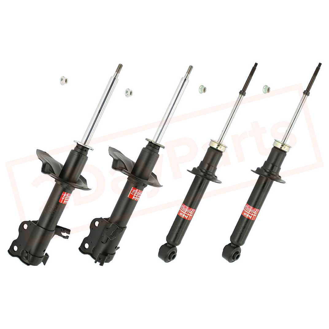 Image KYB Kit 4 Struts Front Rear for NISSAN Maxima 2000-01 GR-2/EXCEL-G Gas Charged part in Shocks & Struts category