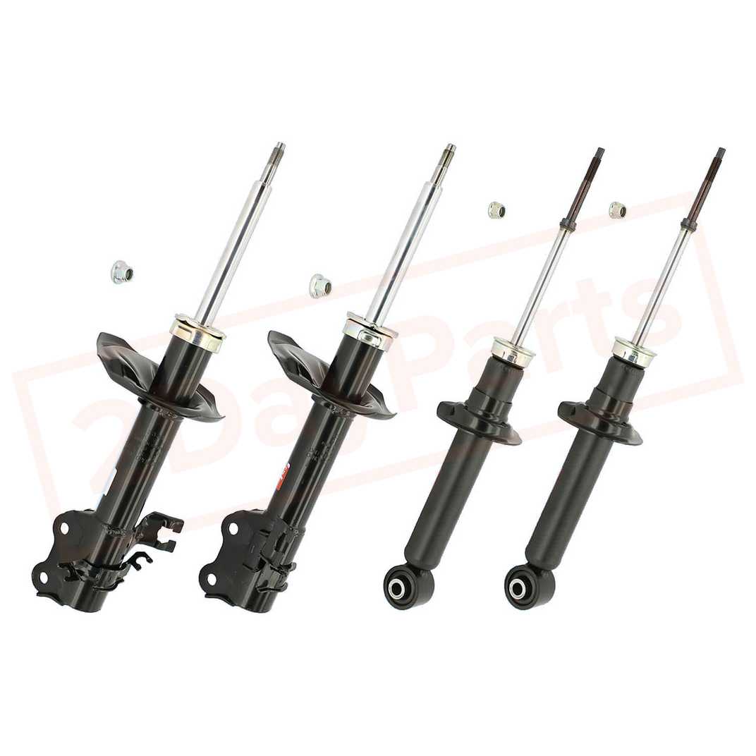 Image KYB Kit 4 Struts Front Rear for NISSAN Sentra 02-06 GR-2/EXCEL-G Gas Charged part in Shocks & Struts category