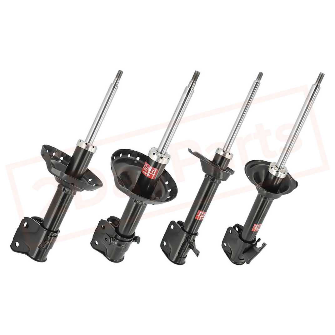 Image KYB Kit 4 Struts Front Rear for SUBARU Impreza AWD 04 GR-2/EXCEL-G Gas Charged part in Shocks & Struts category