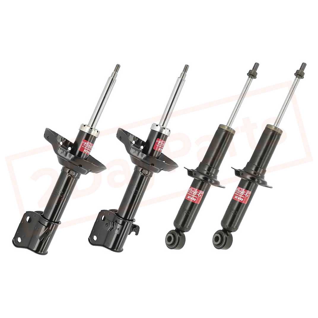 Image KYB Kit 4 Struts Front Rear for SUBARU Legacy Outback, Outback 2009 Gas Charged part in Shocks & Struts category