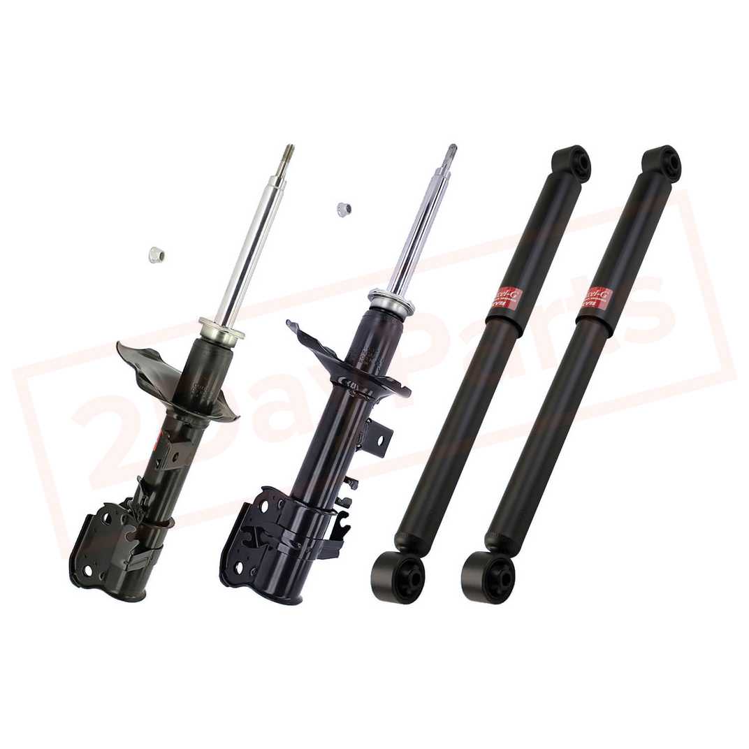 Image KYB Kit 4 Struts&Shocks Front Rear for NISSAN Pathfinder 4WD 2002-03 part in Shocks & Struts category