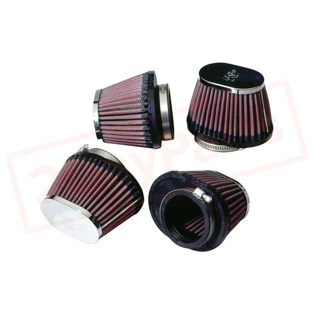Image K&N Chrome Filter for Kawasaki KZ750H LTD 1980-1983 part in Air Filters category