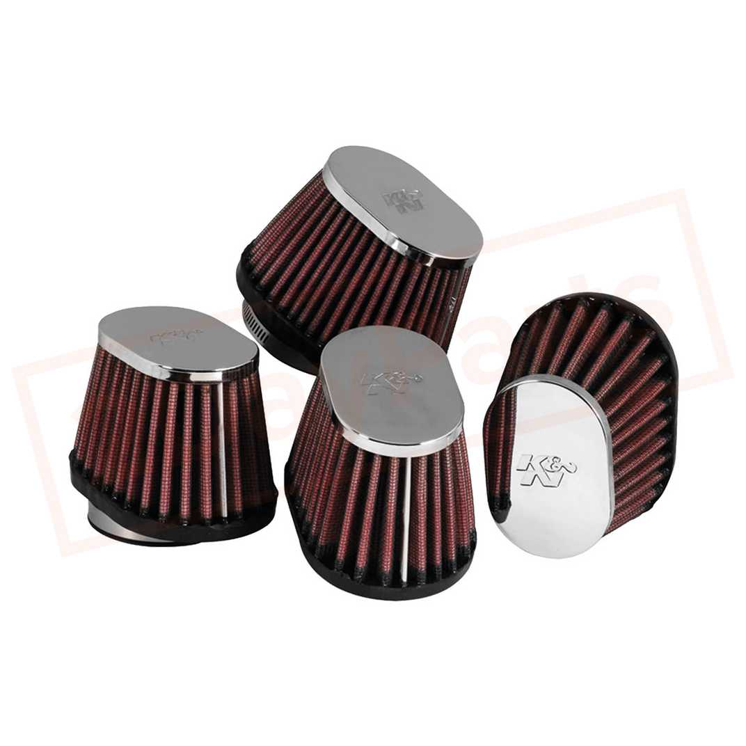 Image K&N Chrome Filter for Yamaha XJ600S Seca II 1992-1998 part in Air Filters category