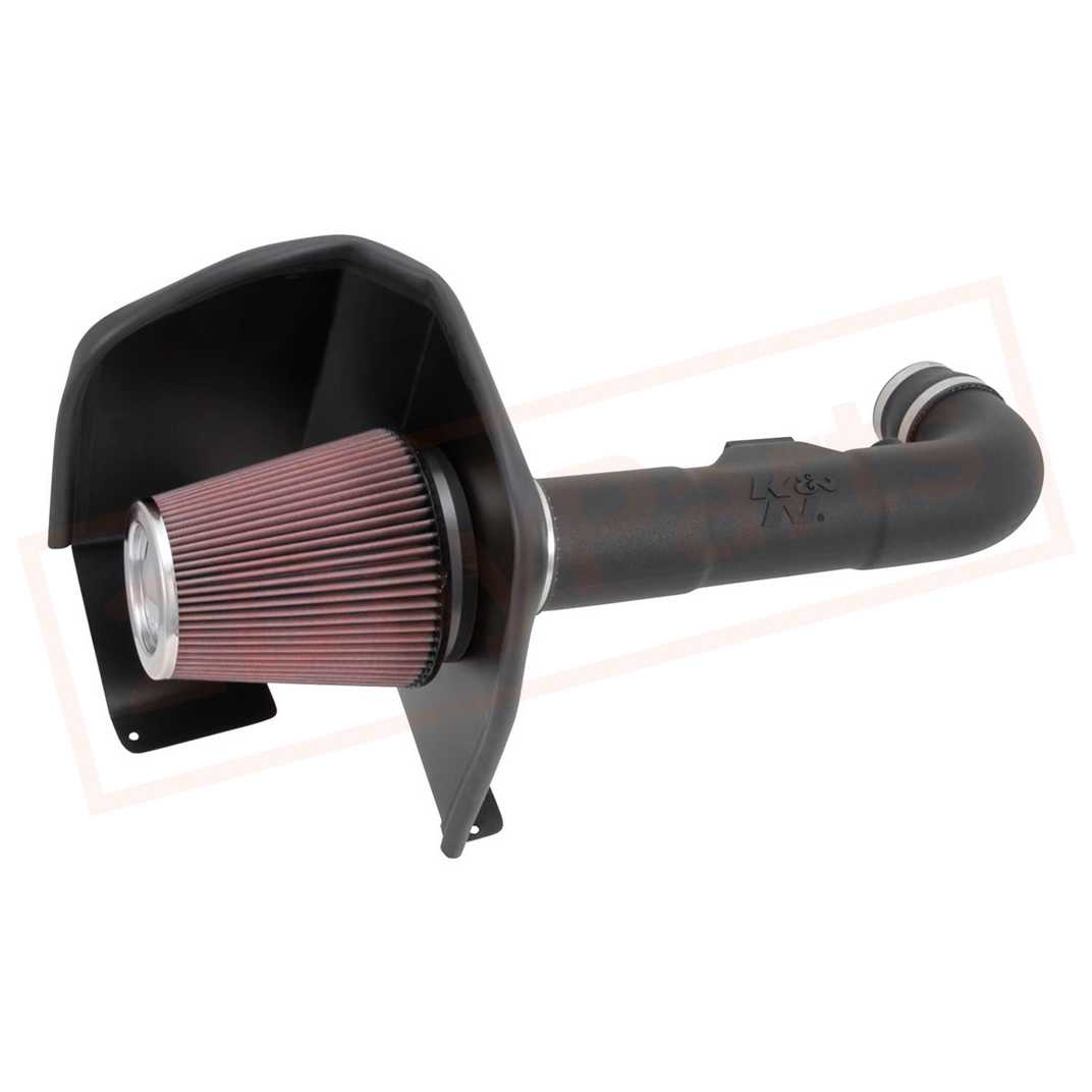 Image K&N Intake Kit fit Chevrolet Silverado 1500 2014-2018 part in Air Intake Systems category