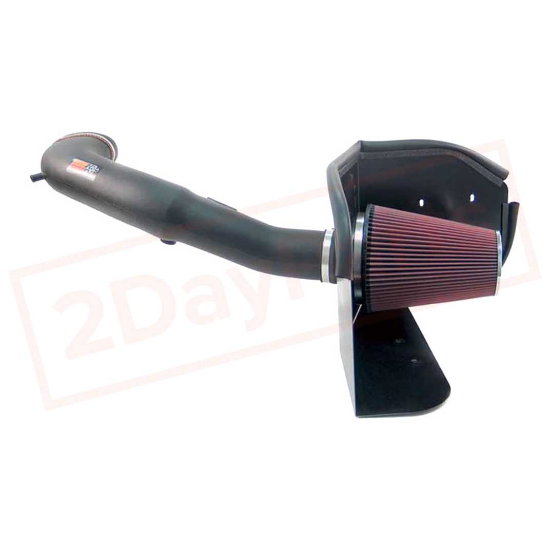 Image K&N Intake Kit fits Ford F-350 Super Duty 2005-2006 part in Air Intake Systems category
