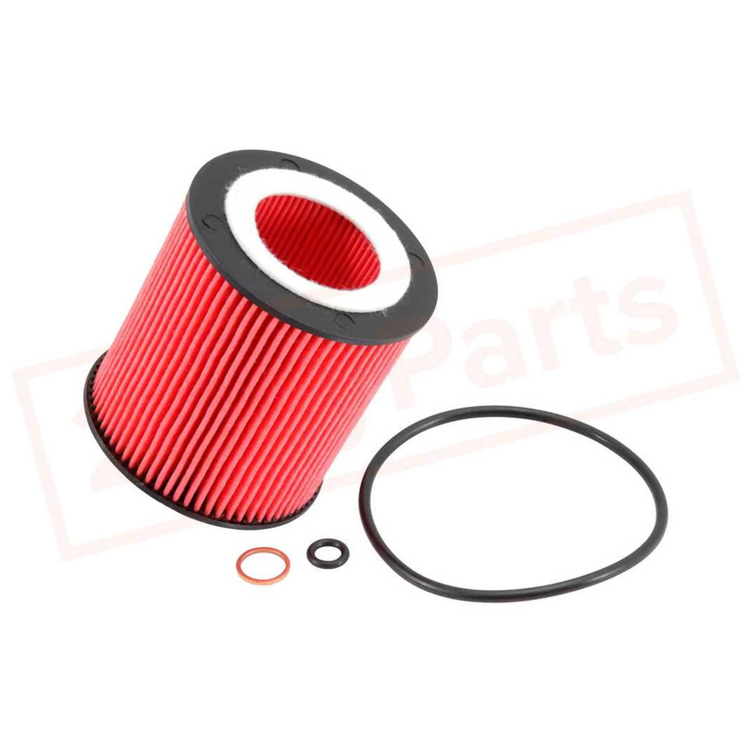 Image K&N Oil Filter for BMW 525i 2007 part in Oil Filters category
