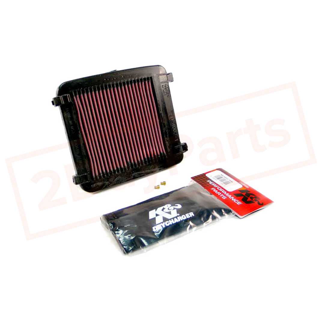 Image K&N Powerlid Airbox Cover for Arctic Cat DVX 400 TS 2006-2007 part in Air Filters category