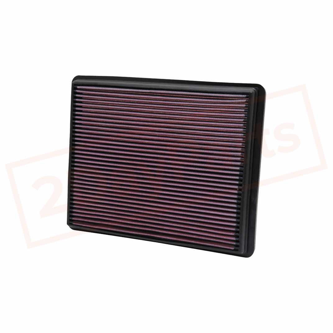 Image K&N Replacement Air Filter fits Chevrolet Silverado 1500 Classic 2007 part in Air Filters category