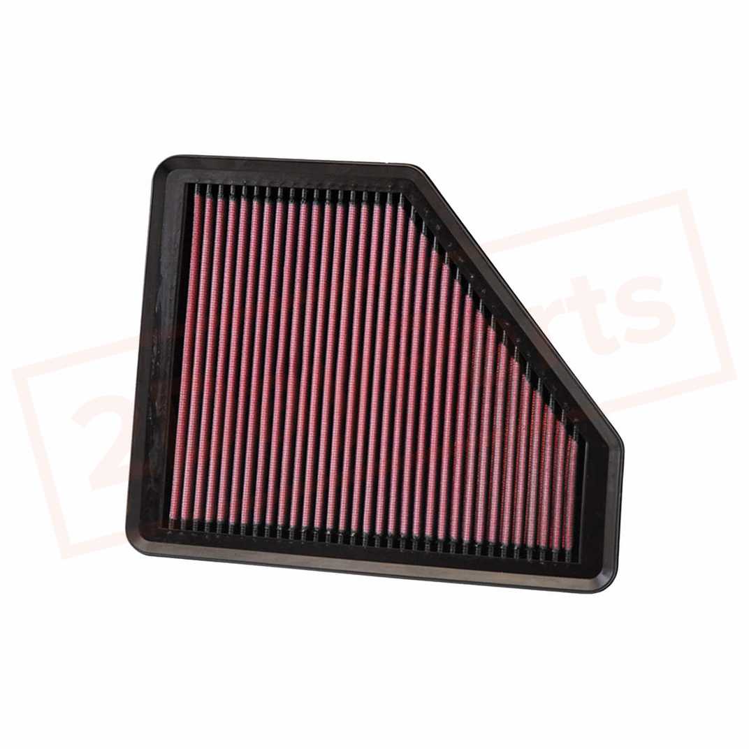 Image K&N Replacement Air Filter fits Hyundai Genesis Coupe 2010-2012 part in Air Filters category