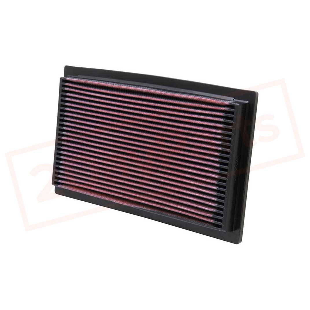 Image K&N Replacement Air Filter fits Volkswagen Jetta 1990-1992 part in Air Filters category