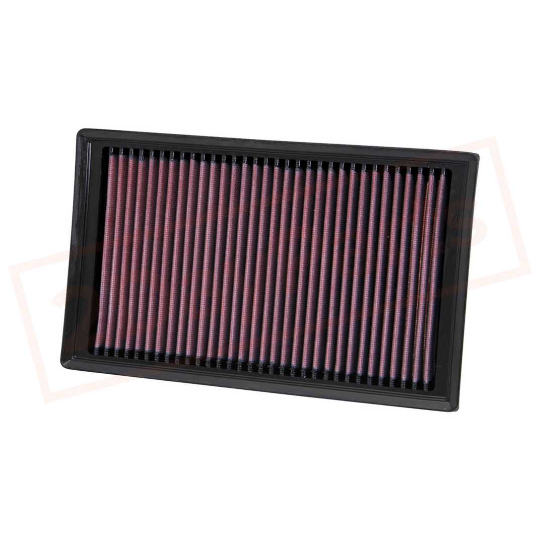 Image 3 K&N Replacement Air Filter fits Volkswagen Tiguan Limited 2018 part in Air Filters category