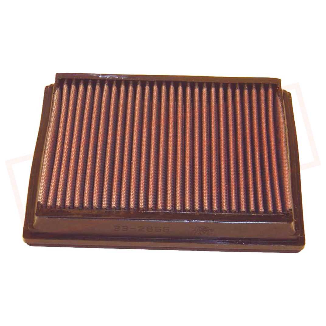 Image K&N Replacement Air Filter for Audi A6 Quattro 2004 part in Air Filters category