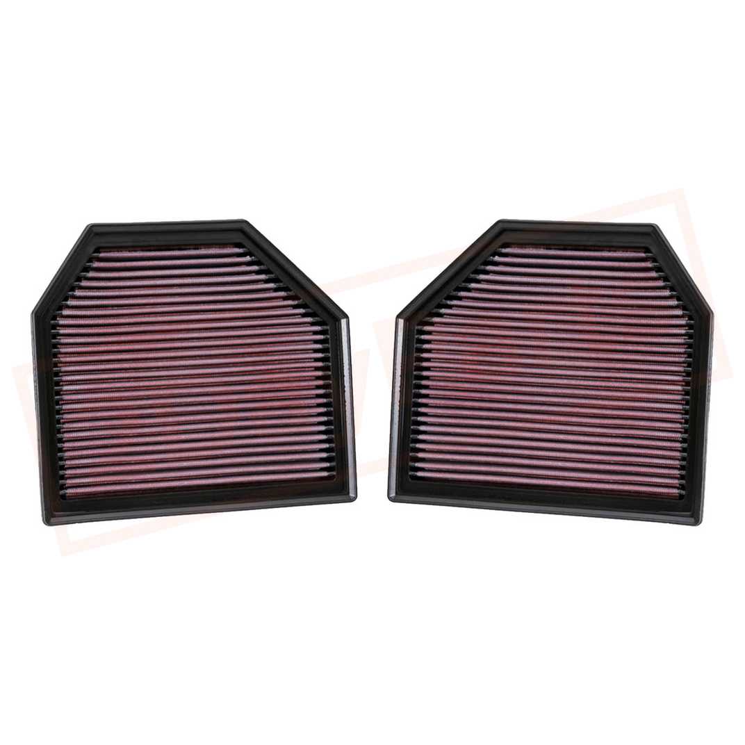 Image 2 K&N Replacement Air Filter for BMW M3 2015-2018 part in Air Filters category
