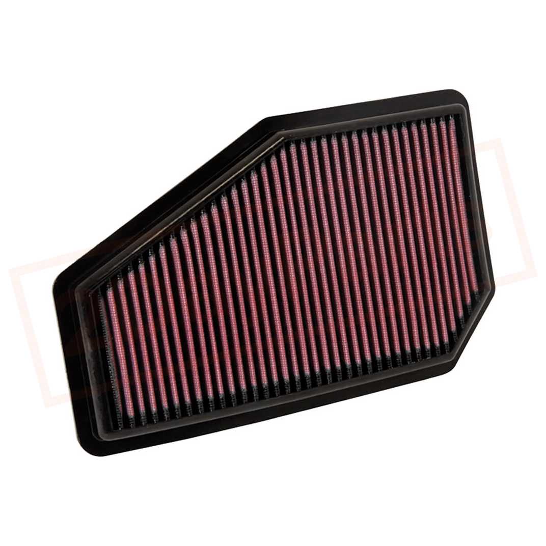 Image K&N Replacement Air Filter for Honda Civic 2007-2010 part in Air Filters category