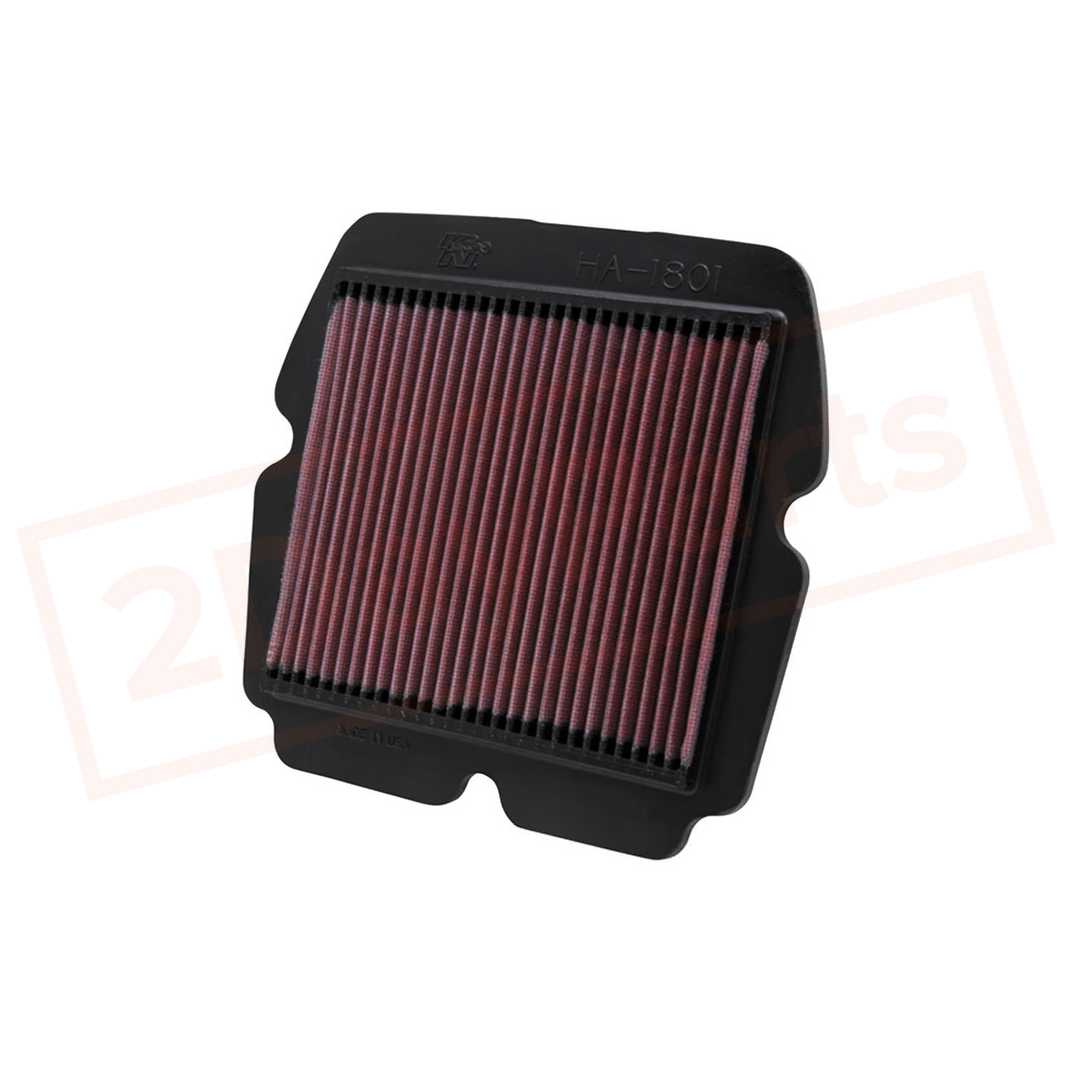 Image K&N Replacement Air Filter for Honda GL1800 Gold Wing Airbag 2012-2016 part in Air Filters category