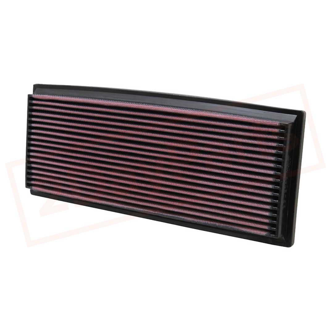 Image K&N Replacement Air Filter for Jeep Wrangler TJ 1997 part in Air Filters category