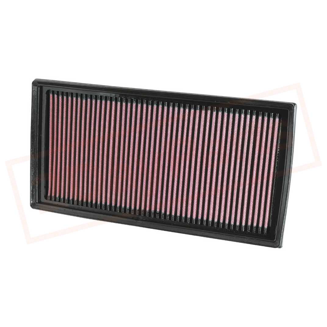 Image K&N Replacement Air Filter for Mercedes-Benz C63 AMG 2008-2015 part in Air Filters category