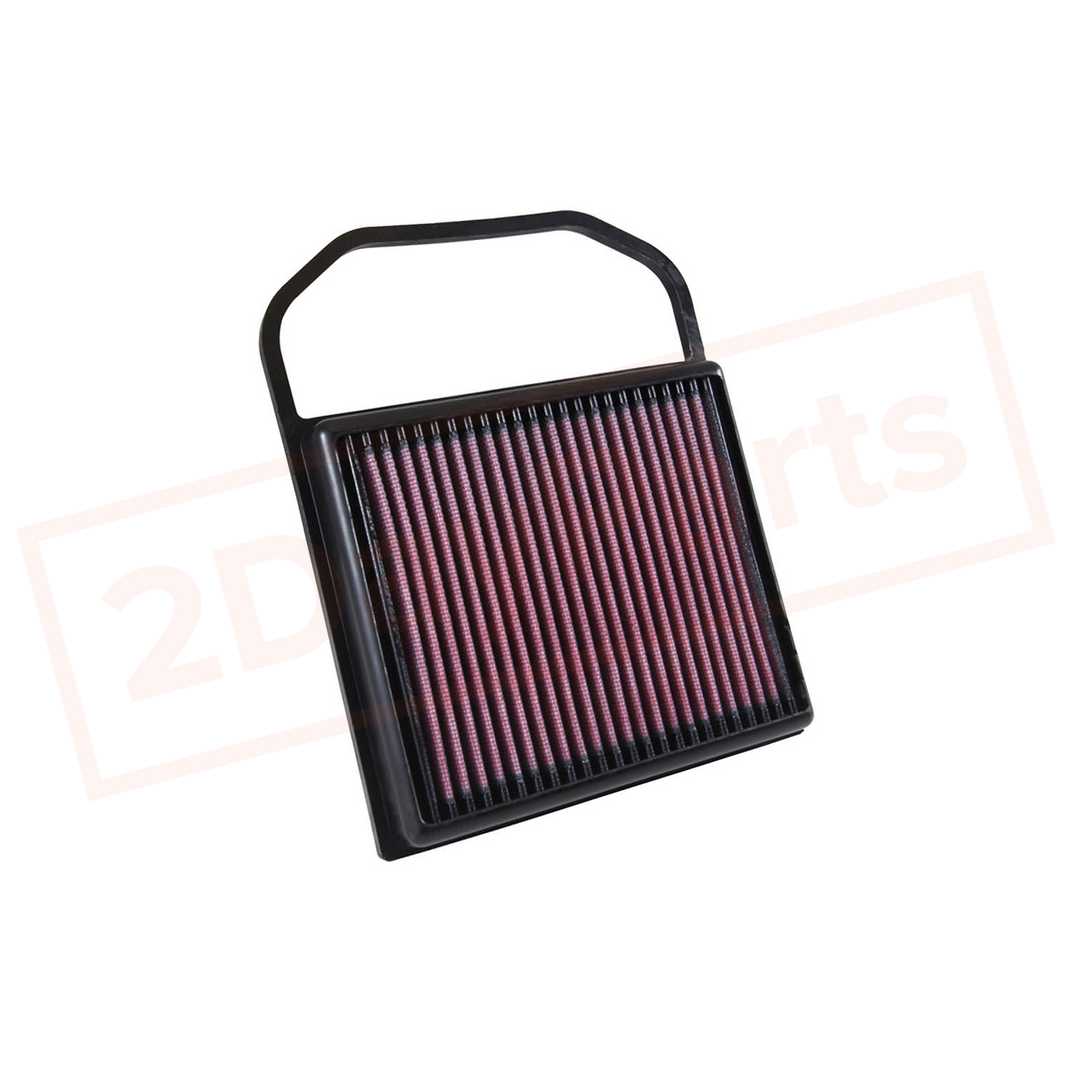 Image K&N Replacement Air Filter for Mercedes-Benz GLS450 2017-2019 part in Air Filters category