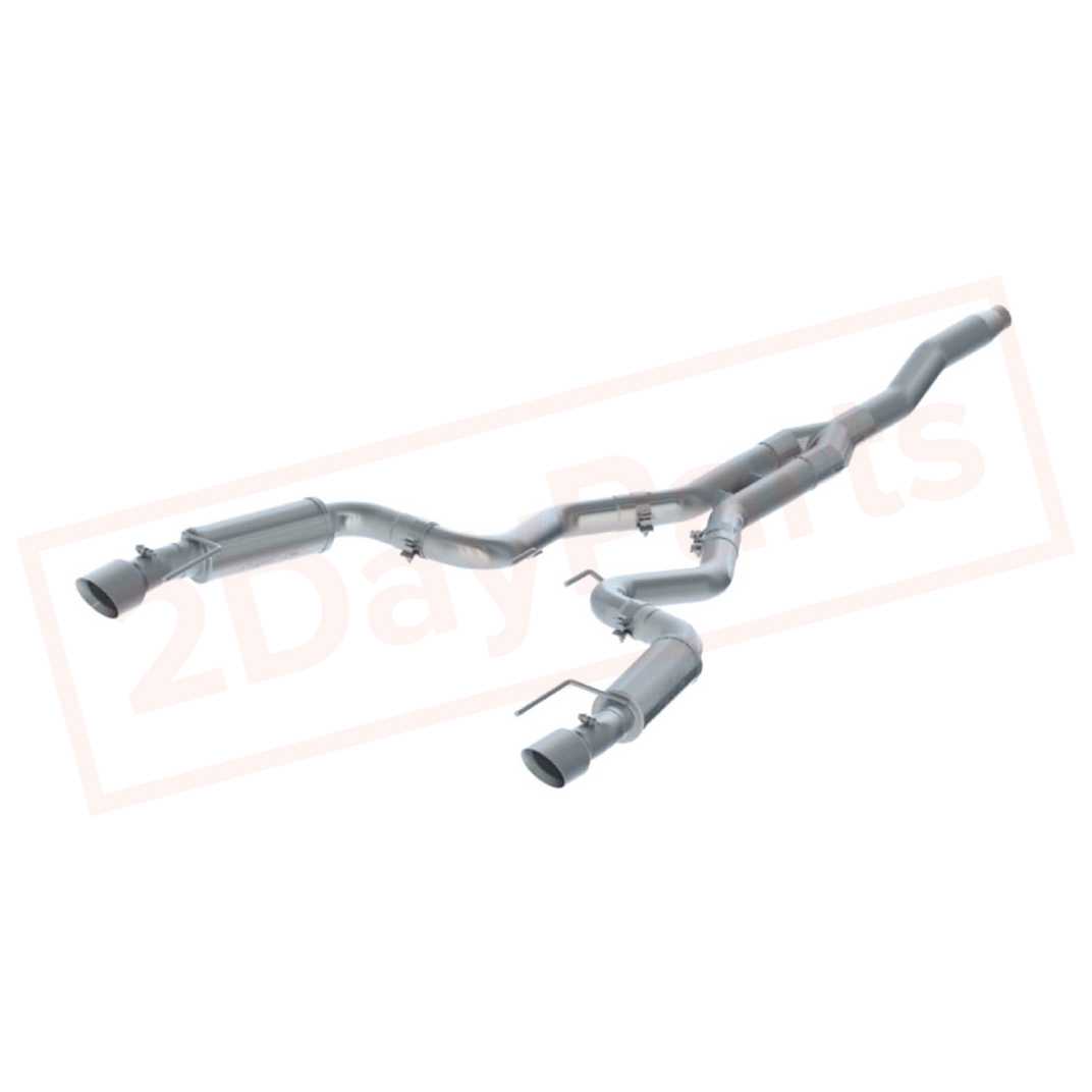 Image MBRP Exhaust System fit Ford Mustang 2.3 Ecoboost Except convertible 2015-18 part in Exhaust Systems category