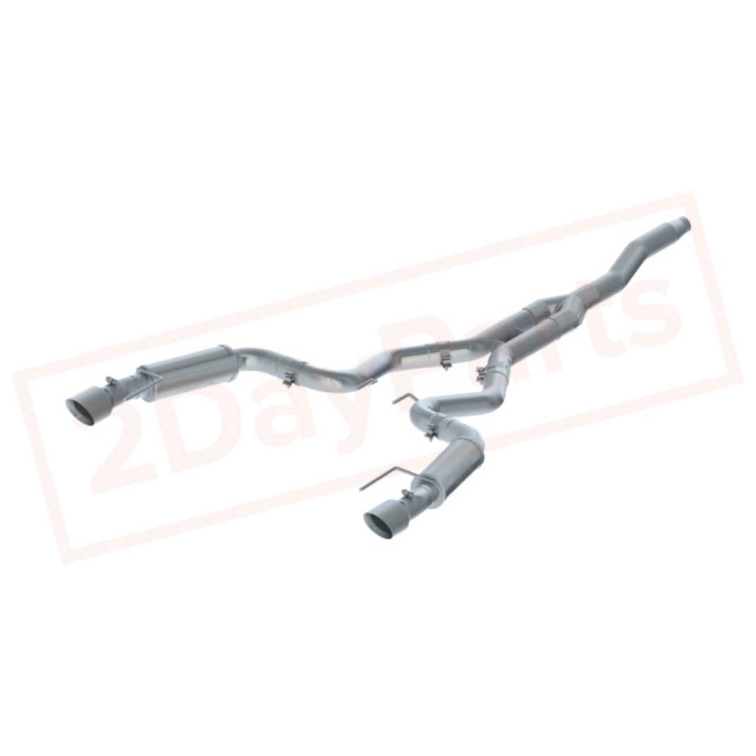 Image MBRP Exhaust System for Ford Mustang 2.3 Ecoboost 2019-2020 part in Exhaust Systems category