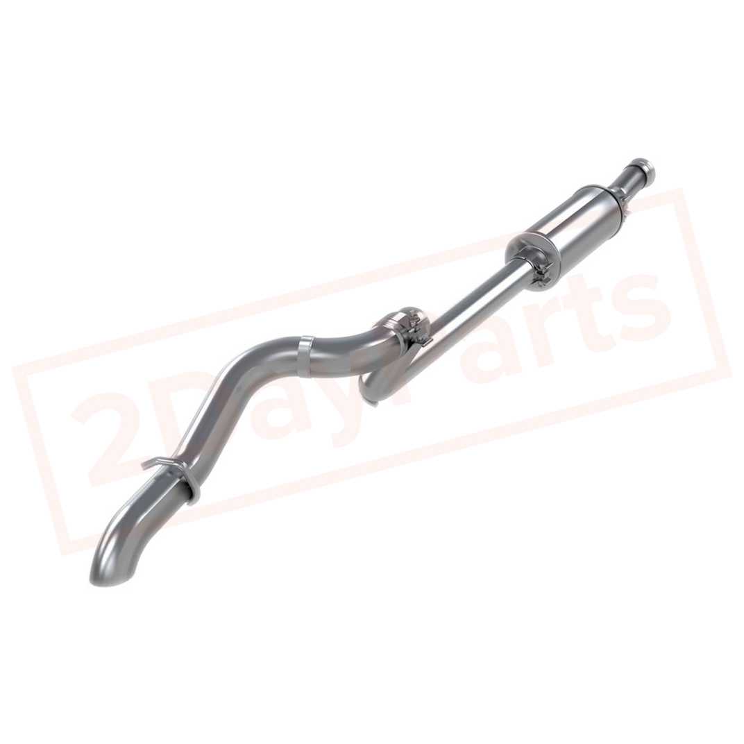 MBRP 2.5in. Dual Rear Exit Axle-Back AL Exhaust System | Jeep Wrangler (JL) 3.6L V6 (18+) (S5529AL)