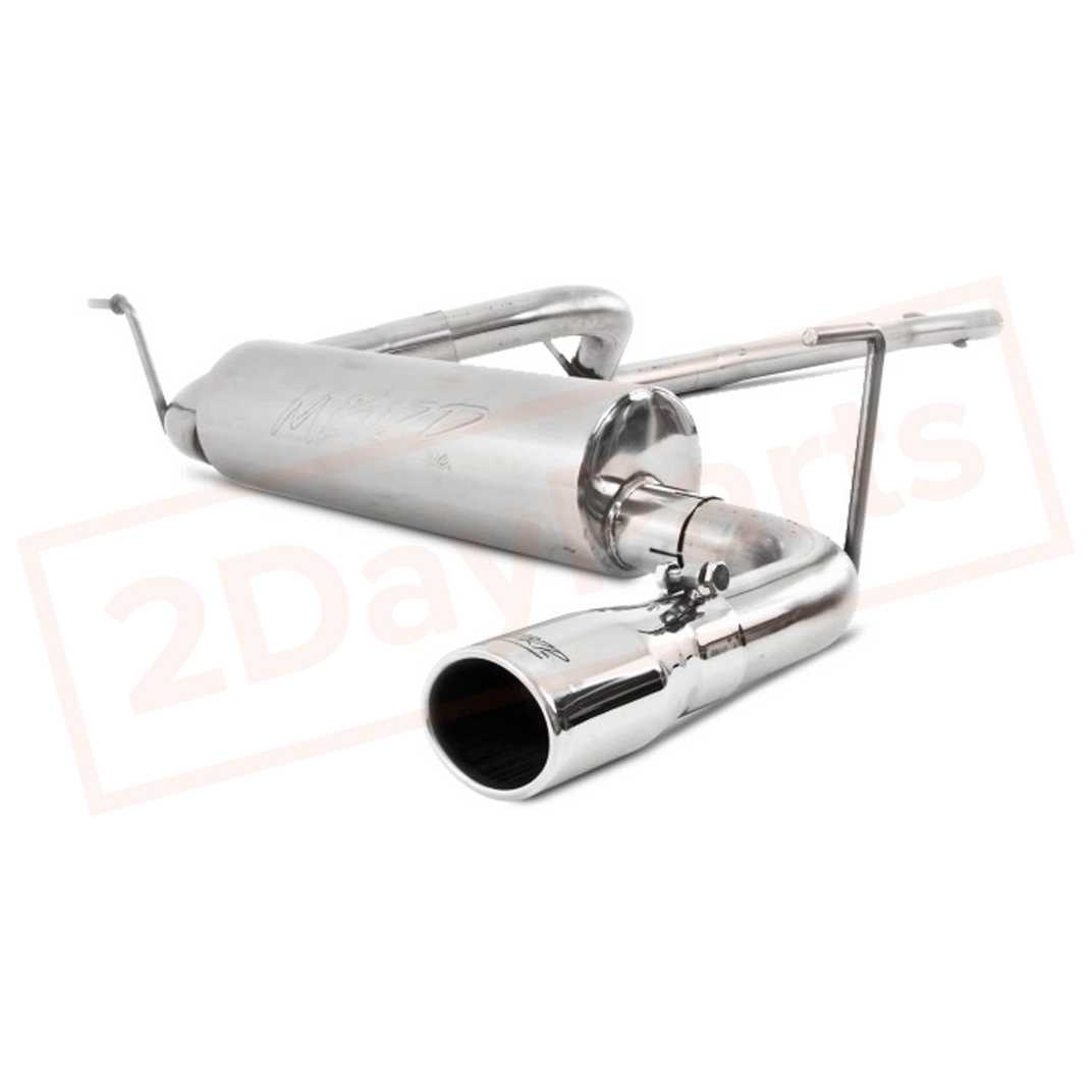 Image MBRP Exhaust System for Jeep Wrangler/Rubicon (JK) 3.6L 2dr/4dr 2012-2018 part in Exhaust Systems category