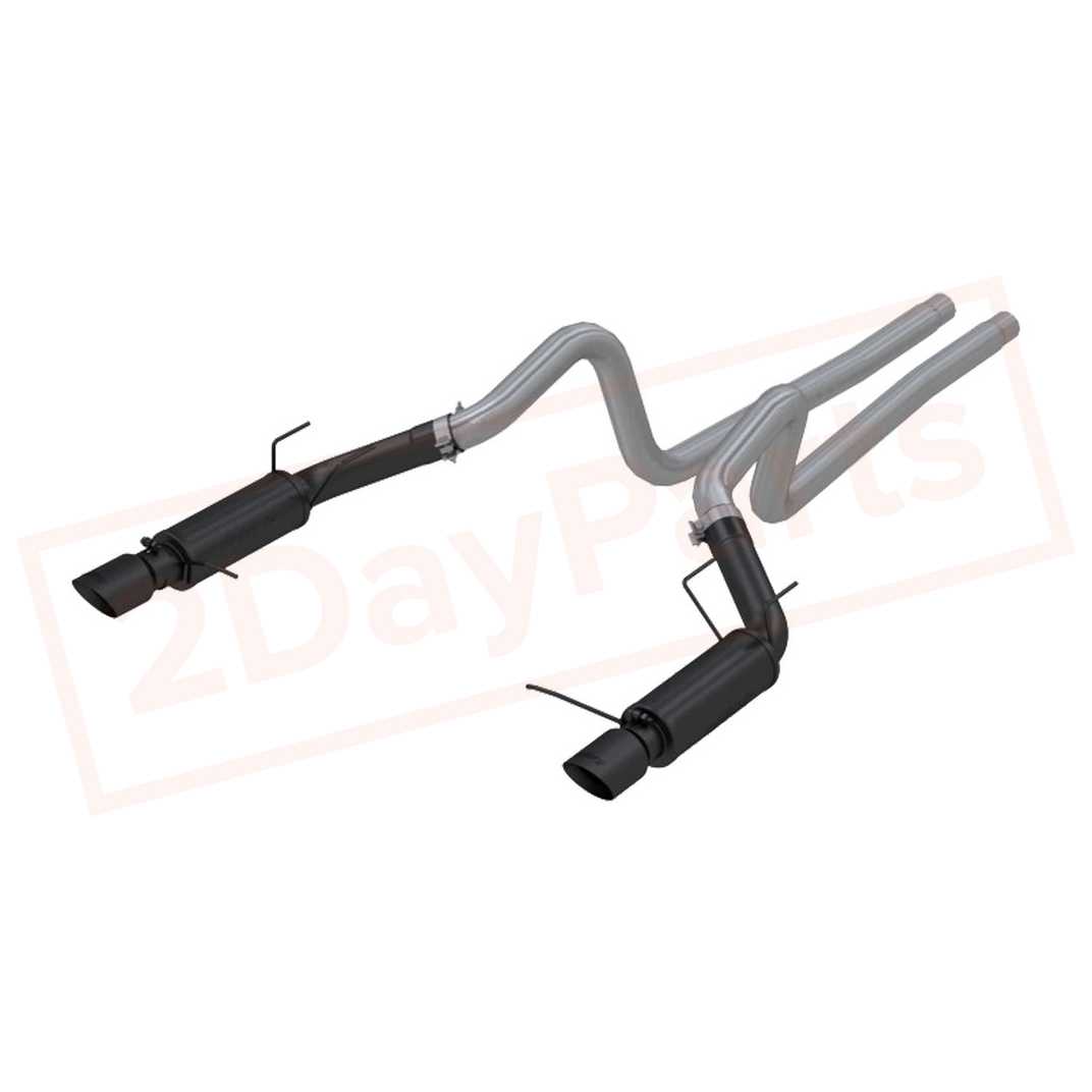 Image MBRP Exhaust System compatible with Ford Mustang GT 5.0L 2011-2014 part in Exhaust Systems category