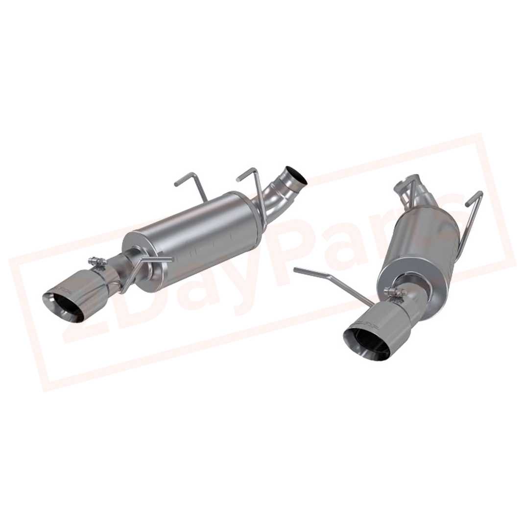 Image MBRP Exhaust System for Mustang Supersedes V6 3.7L 2011-2014 part in Exhaust Systems category