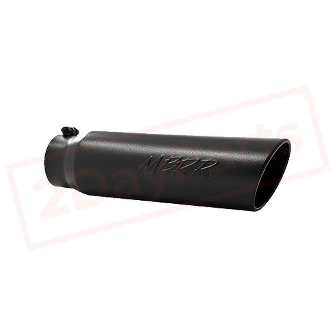 Image MBRP Exhaust Tip MBRT5124BLK part in Exhaust Pipes & Tips category