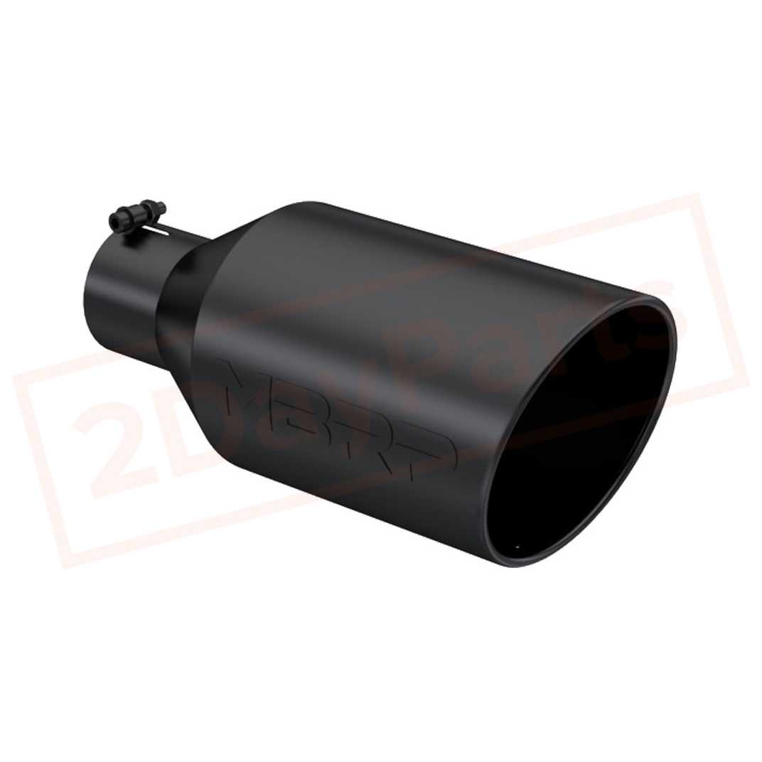 Image MBRP Exhaust Tip MBRT5128BLK part in Exhaust Pipes & Tips category