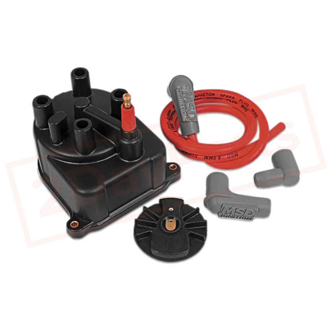 Image MSD Distributor Cap and Rotor Kit for Acura Integra 1992-2001 part in Distributors & Parts category